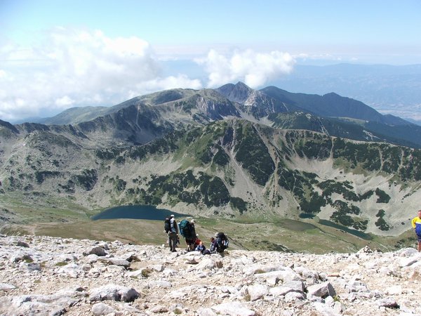 Pohled z Vichrenu směrem na Řecko