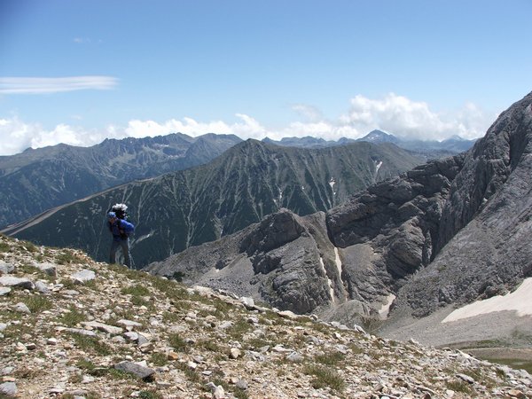 Výhled na Pirin od Vichrenu