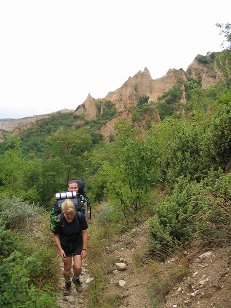 Přechod melnických pyramid